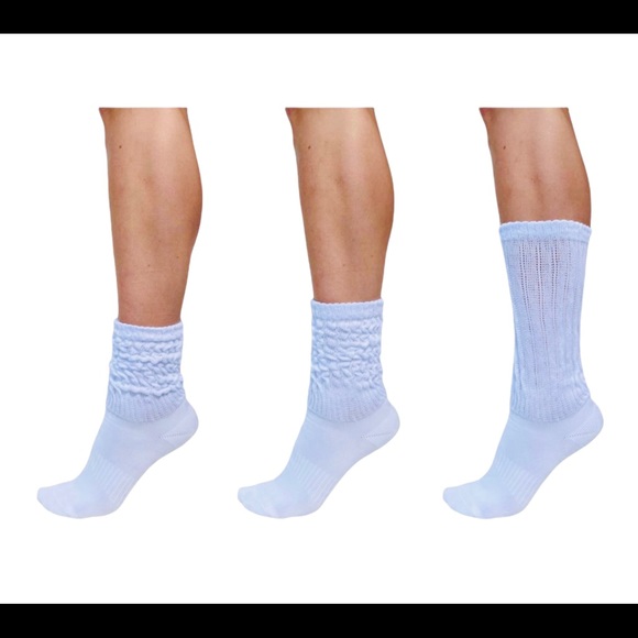 3 PAIRS SCRUNCH SOCKS - Picture 4 of 7